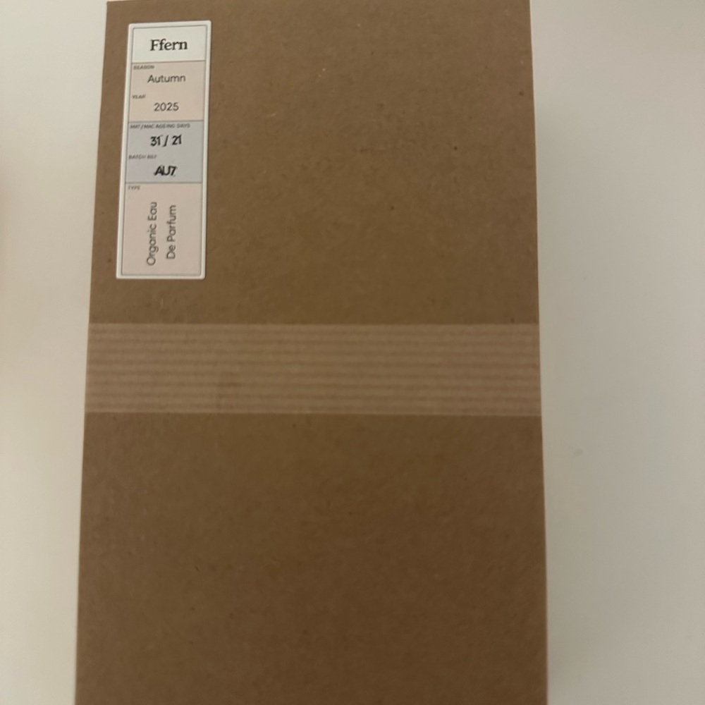 Ffern Organic Eau de Parfum Autumn 2025